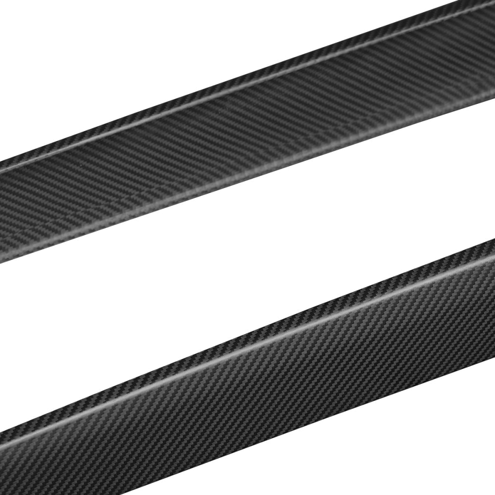 Premium Real Carbon Fiber Center Console Side Trim Cover for 2024+ Tesla Model 3 Highland - Upgrade Interior with Luxury Style for Enhanced Driving Experience