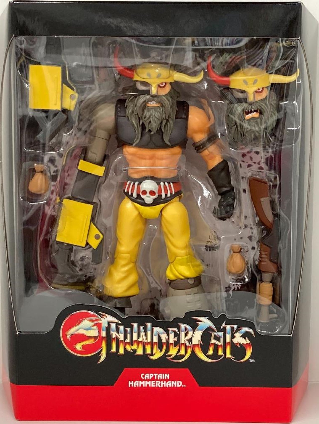 Captain Hammerhand Thundercats Super Seven Action Figure - Collectible Toy for Fans, Gift for Thundercats Lovers | Perfect for Display, Play, and Nostalgic Collections