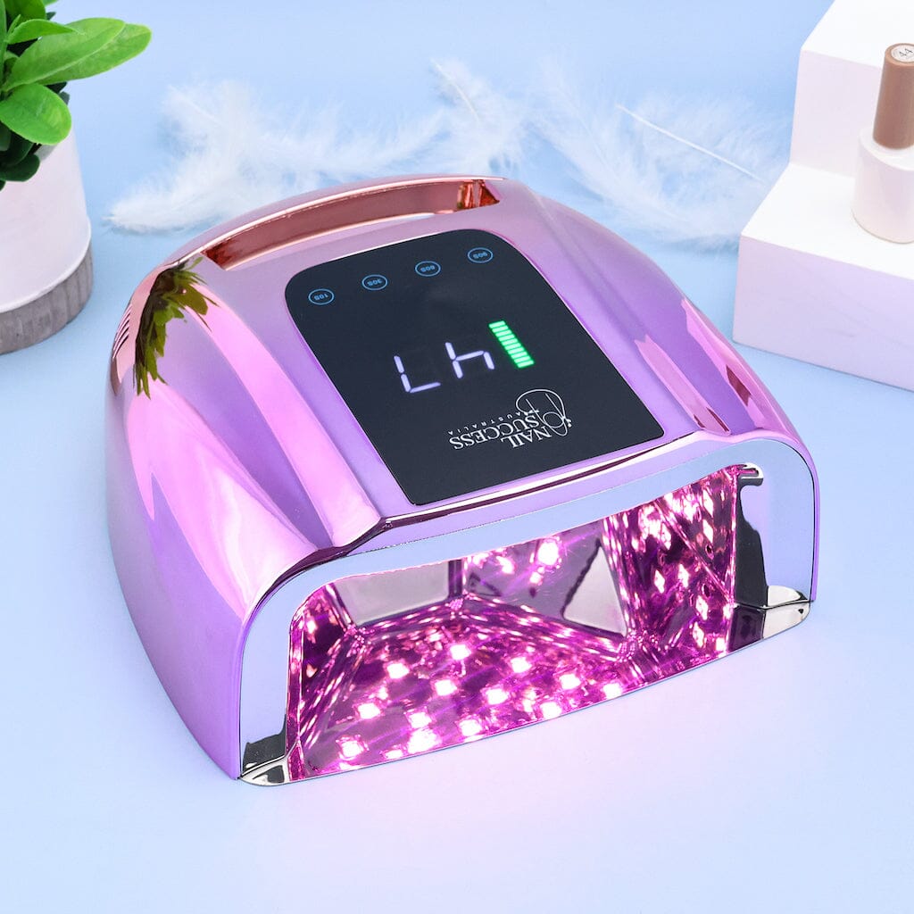 Professional 96W Rechargeable LED/UV Nail Lamp for Gel Polish Curing - Perfect for Home Manicures & Salon Nail Art