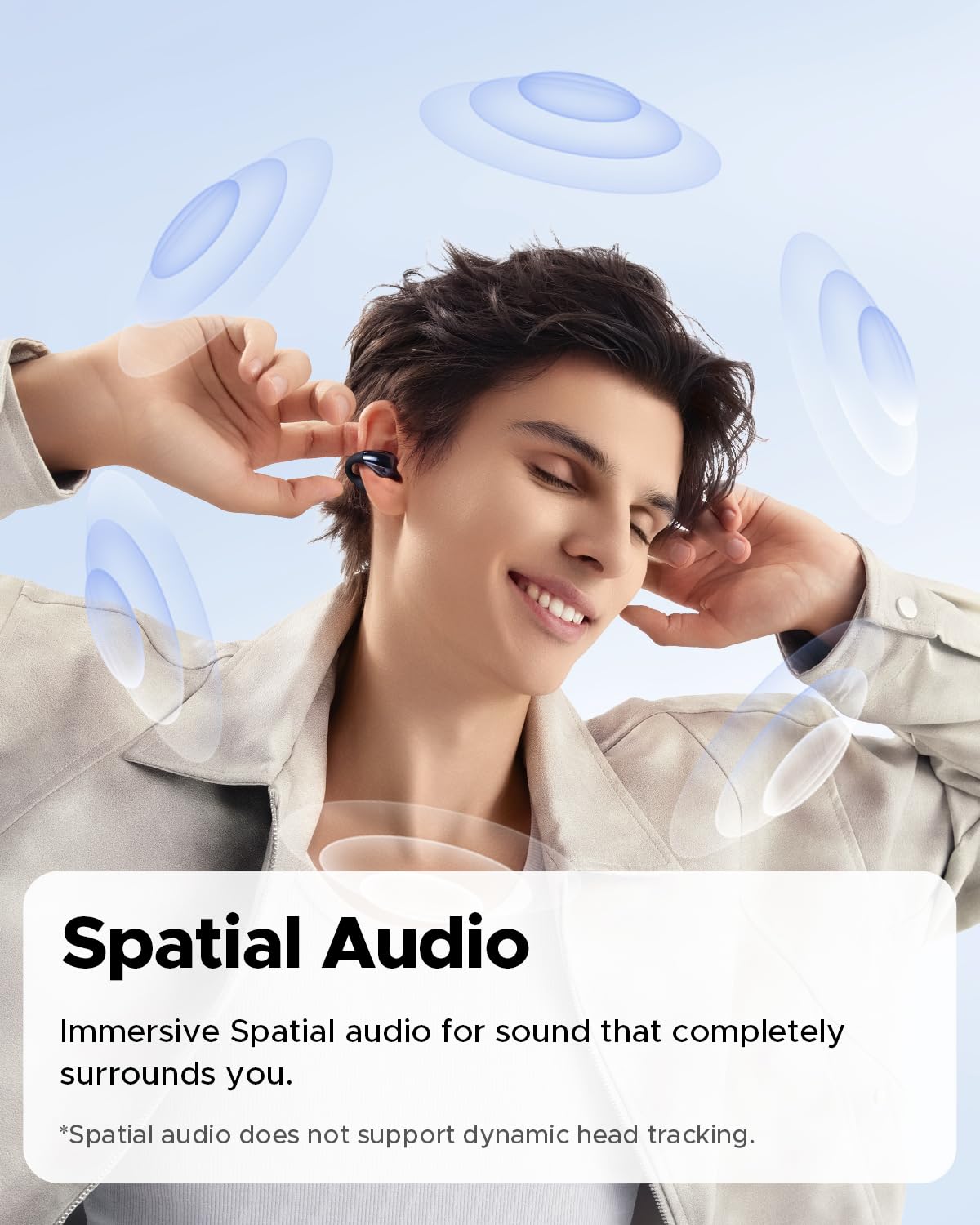 SoundPEATS PearlClip Pro & Engine4 Wireless Earbuds - Bluetooth 5.3 Headphones with ANC, 30H Playtime, IPX5 Waterproof for Gym, Running, Travel & Work