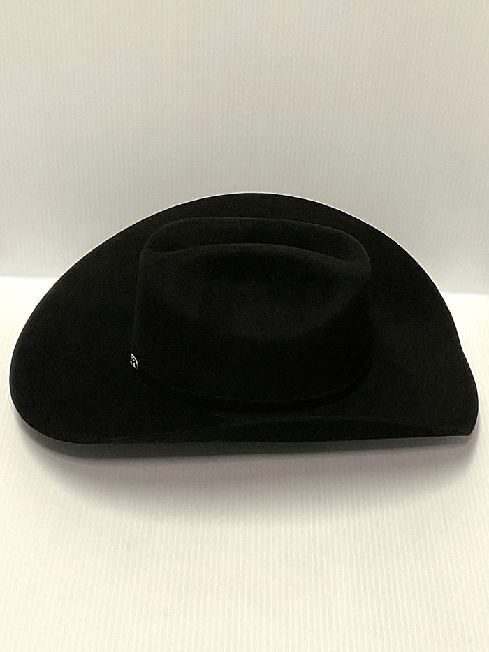 Justin JF0657DYLA Bent Rail Dylan 6X Fur Felt Cowboy Hat Black - Western Style Hat for Men, Country Music Festivals & Outdoor Rodeo Events