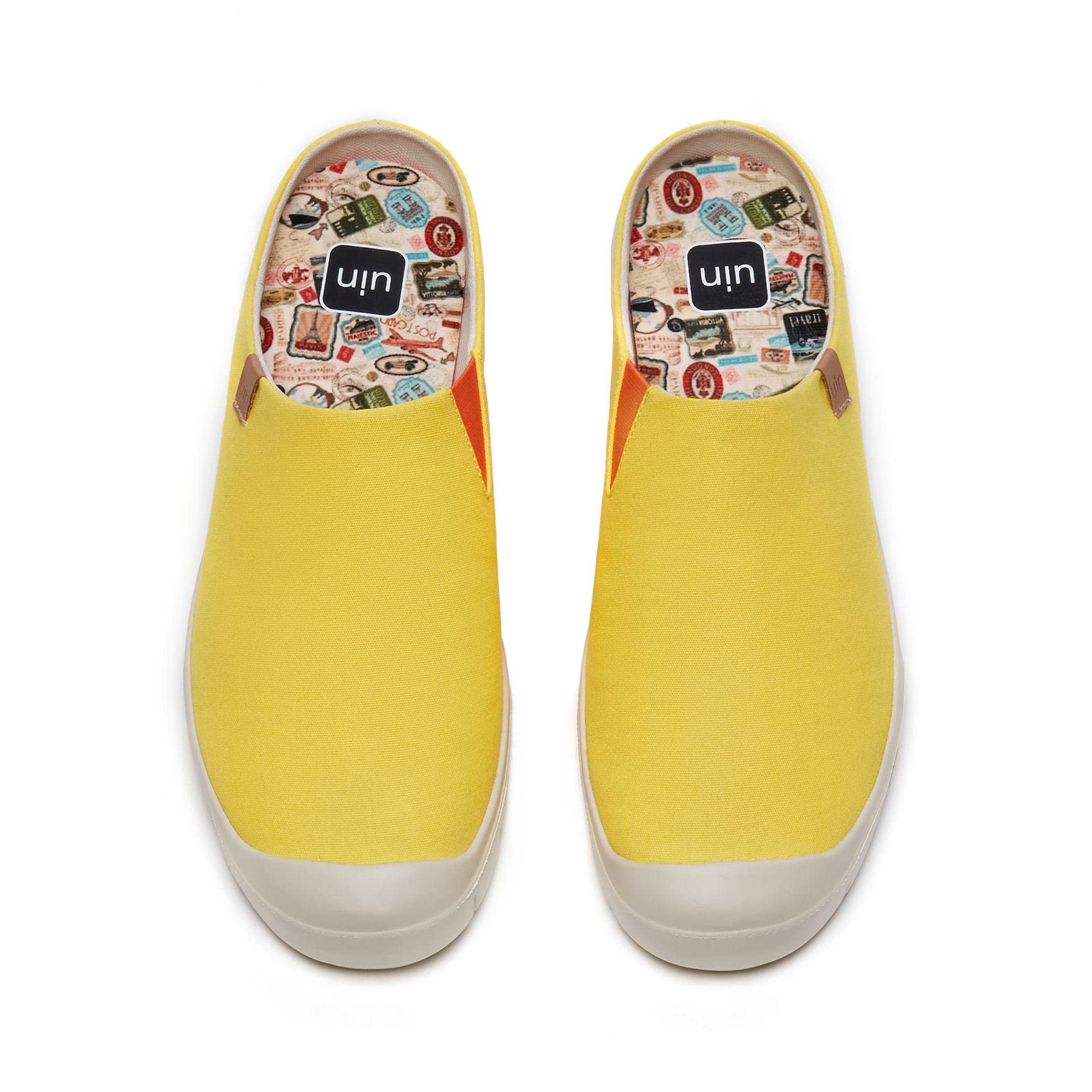 UIN Men's Lightweight Comfortable Loafers - Slip-On Casual Mules for Walking, Travel & Home Use - Art Painted Design (Cadiz Style) - Perfect for Everyday Wear, Office & Vacation
