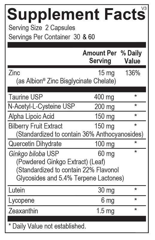 Orthomolecular 4Sight Eye Health Supplement - Supports Vision & Cognitive Function - Perfect for Daily Wellness & Screen Time Protection