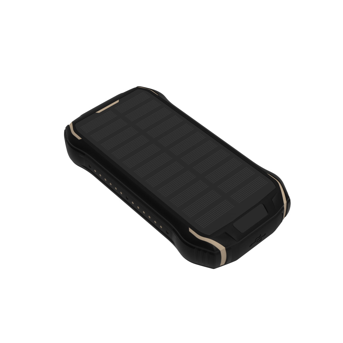SACA PEAK 10000mAh Solar Power Bank with Full LED Display - Portable Solar Charger for Outdoor Camping, Hiking, Emergency & Travel