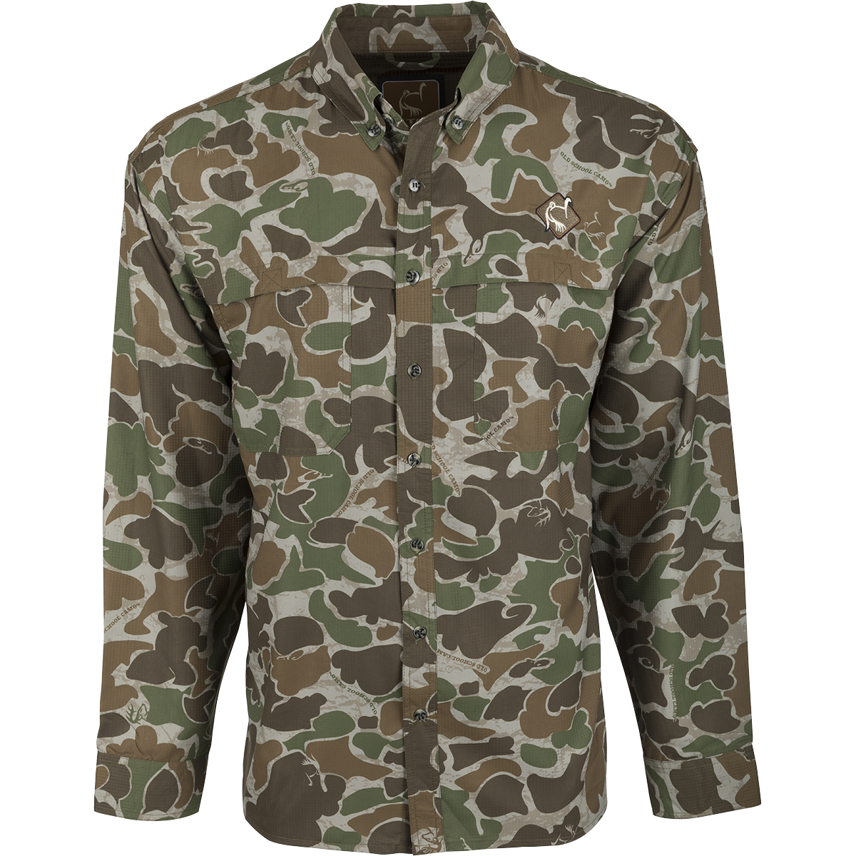 Lightweight Men's Turkey Hunting Shirt with Mesh Back - Breathable & Durable for Outdoor Hunting & Camping Adventures