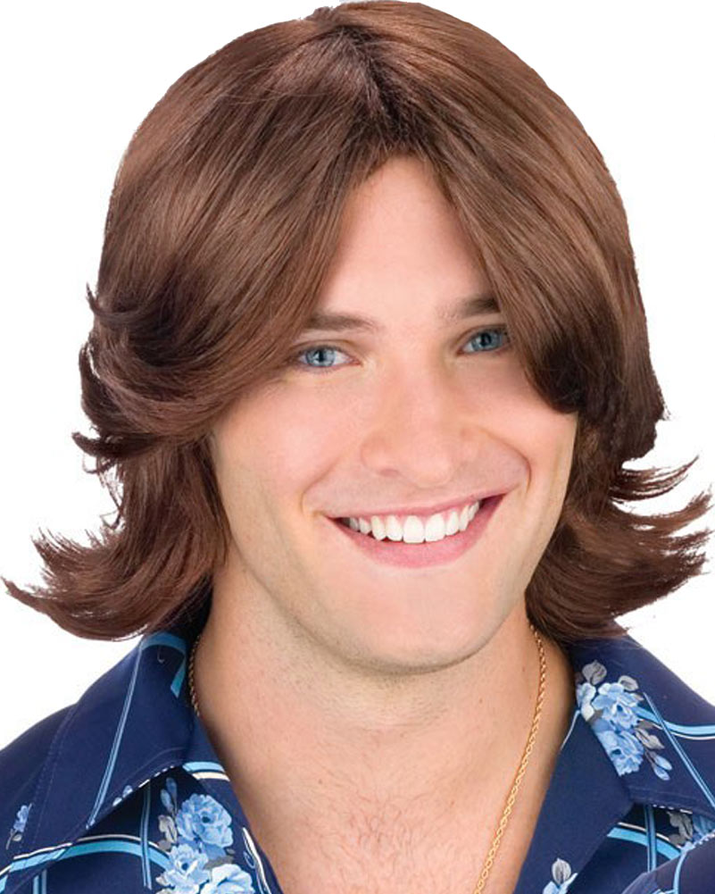 70s Style Short Brown Wig for Women - Vintage Retro Costume Party & Cosplay Accessory