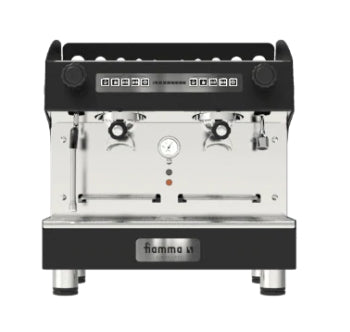 Fiamma Caravel 2 Group Compact Commercial Espresso Machine - Perfect for Coffee Shops, Cafes & Restaurants - High Performance Espresso Maker for Professional Baristas