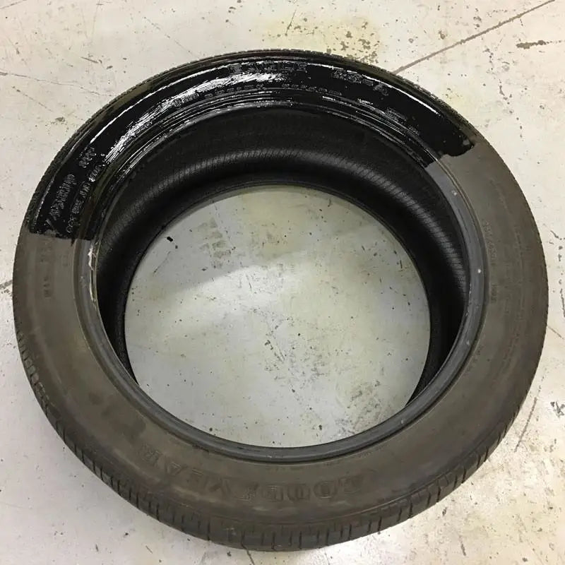 1 Gallon Black Tire Paint Concentrate - Water-Based Formula for Cars, Trucks & Motorcycles - Easy to Apply, Long-Lasting Shine for Tires & Wheels