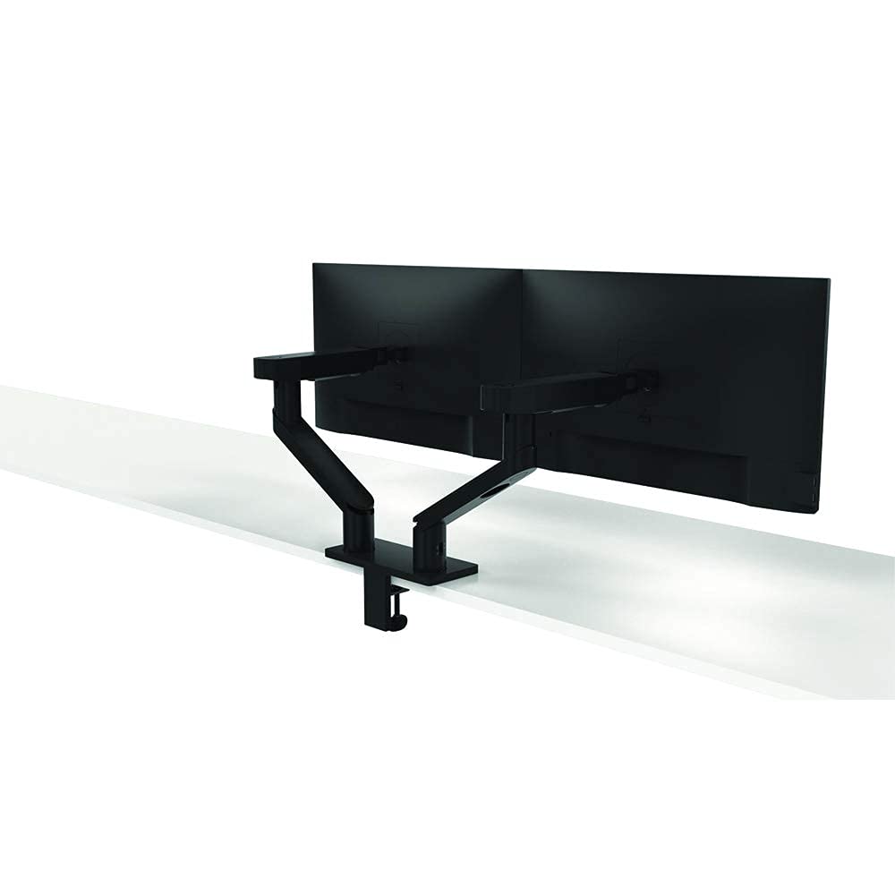 Dell MDA20 Dual Monitor Mount Stand - Adjustable VESA 75x75/100x100 Black - Perfect for Home Office, Gaming & Workspace Setup