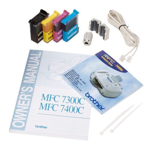 Brother MFC 7400C All-in-One Color Inkjet Photo Printer for Home & Office - Print, Scan, Copy & Fax with High-Quality Photo Printing