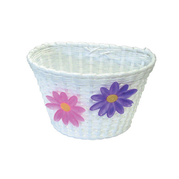 Beautiful Flower Basket - Handwoven Decorative Basket with Fresh Flowers for Home Decor, Wedding Centerpiece, and Gift Giving