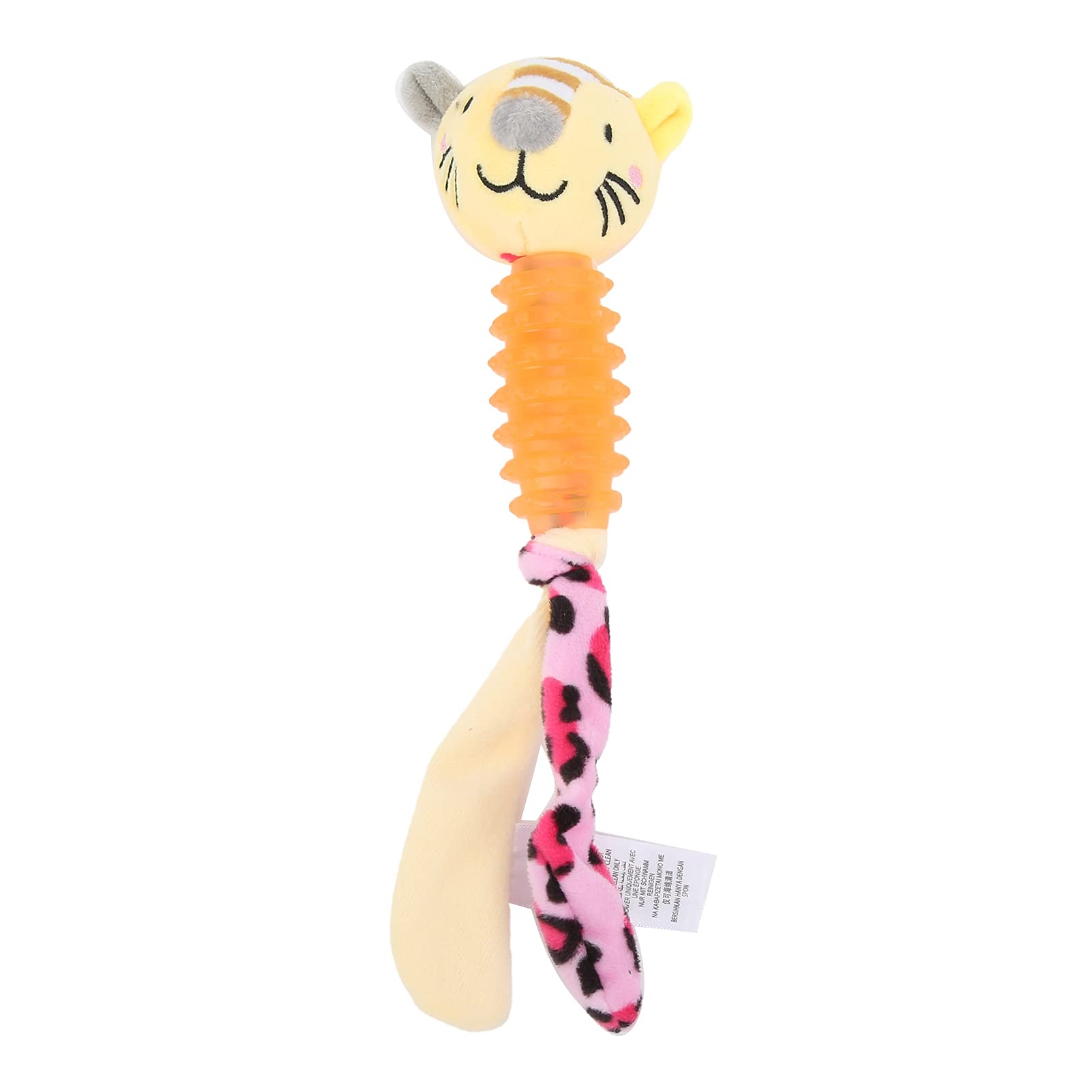 Soft Squeaky Plush Dog Chew Toys - Animal Head Shaped Interactive Pet Toys for Small & Large Dogs | Safe Alternative to Chewing Sticks for Playtime & Training