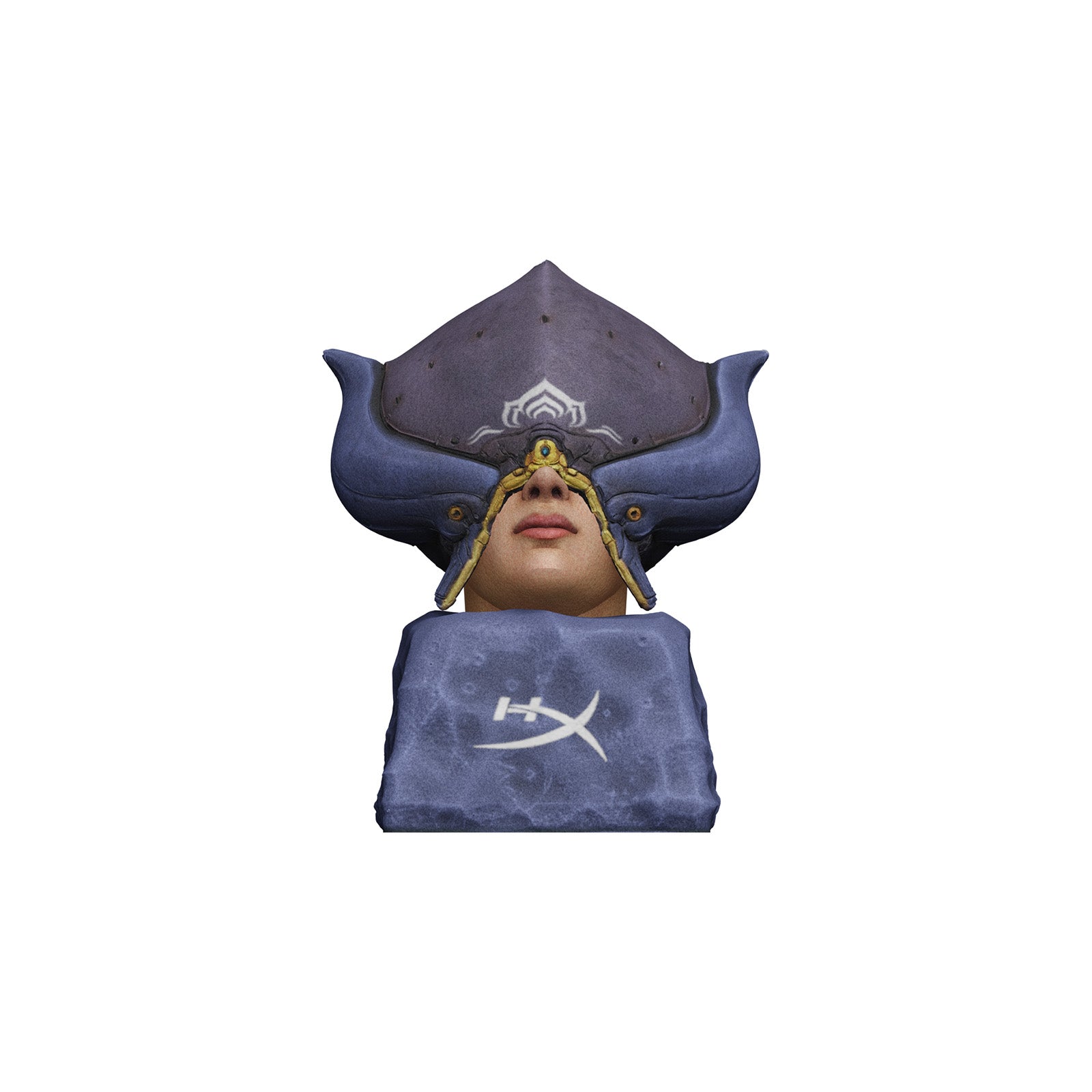 HX3D x Warframe Lotus Keycap - Custom Mechanical Keyboard Keycap for Gaming & Typing - Perfect for Warframe Fans & PC Enthusiasts