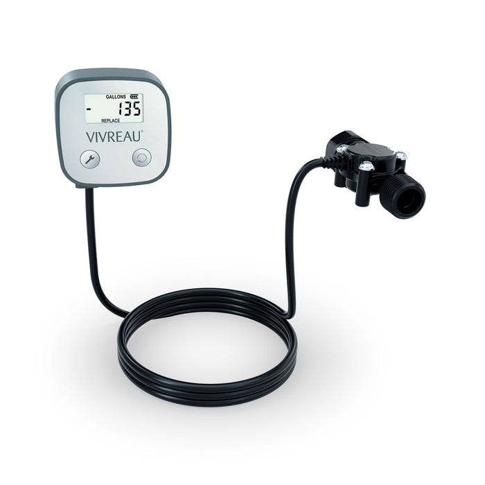 Vivreau Water Flow Meter (10-100A) - High Precision Flow Sensor for Industrial, Agricultural, and Home Water Management Systems
