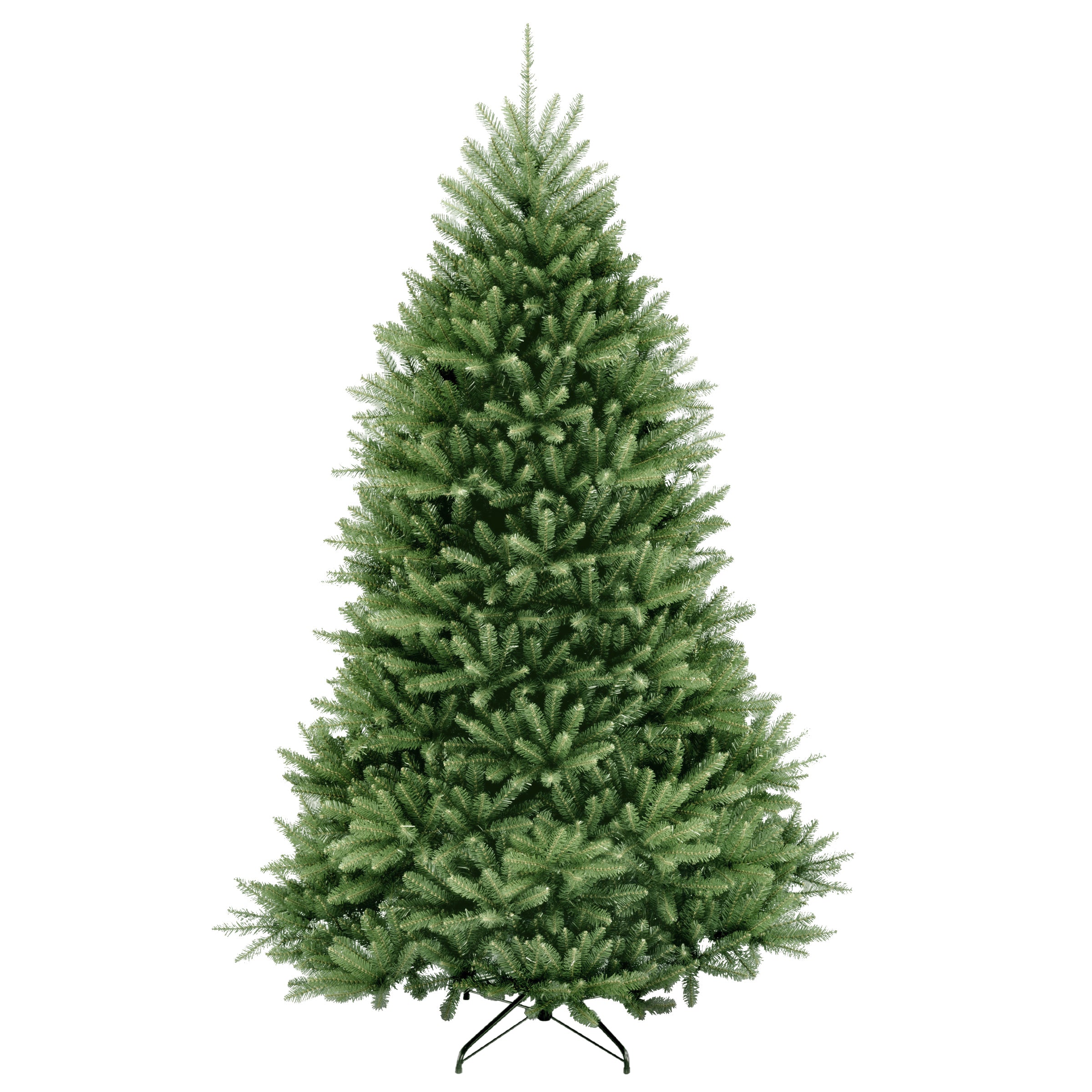 7.5 ft. Dunhill Fir Christmas Tree - Premium Artificial Holiday Tree for Home Decor | Perfect for Living Room, Office, and Holiday Party Decorations