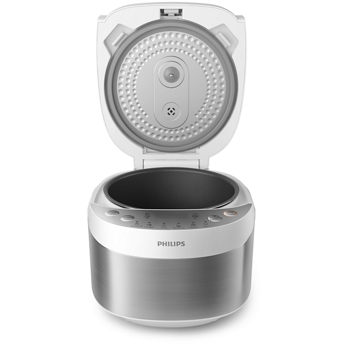HD3170 0.85L Mini Rice Cooker - Compact Electric Rice Steamer for Small Kitchens, Dorms & Travel | Perfect for White Rice, Quinoa & Oatmeal
