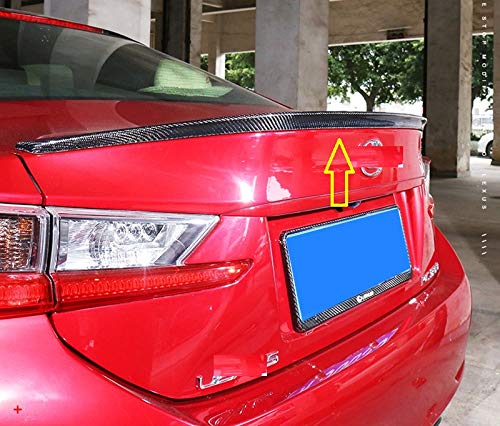 Premium Carbon Fiber Rear Trunk Spoiler for Lexus RC RC350 RC300h 2014-2018 Models - Lightweight & Durable Aero Upgrade for Enhanced Sporty Styling & Performance