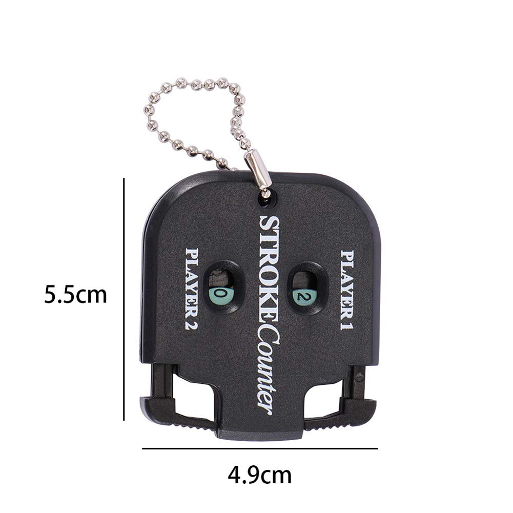 2-Piece Golf Stroke & Putt Counter - Mini Score Keeper for Golf Training & Practice | Golf Accessories for Tracking Shots & Scores | Perfect for Driving Range & Course Play