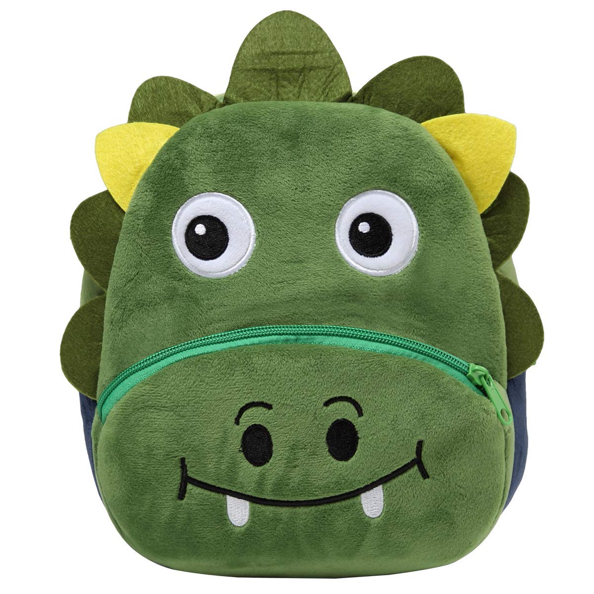 Kasqo Toddler Backpack for Boys & Girls 1-6 Years - Cute Animal Plush Mini Backpack for Preschool, Daycare & Travel | Soft Small Kids Backpack for School, Outings & Gifts