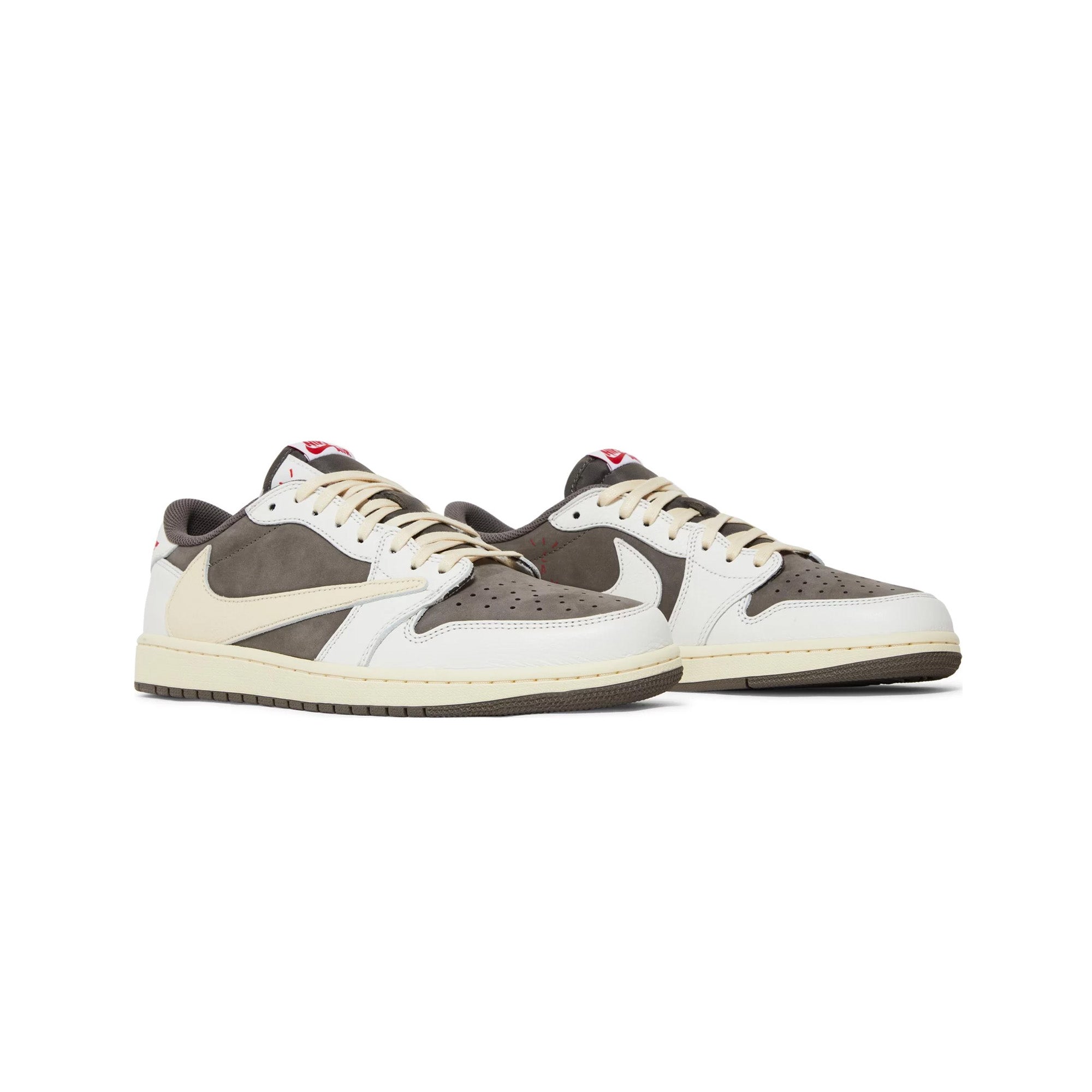 Air Jordan 1 Retro Low OG SP Travis Scott 'Reverse Mocha' Sneakers (2022) - Men's Basketball Shoes for Streetwear & Casual Fashion