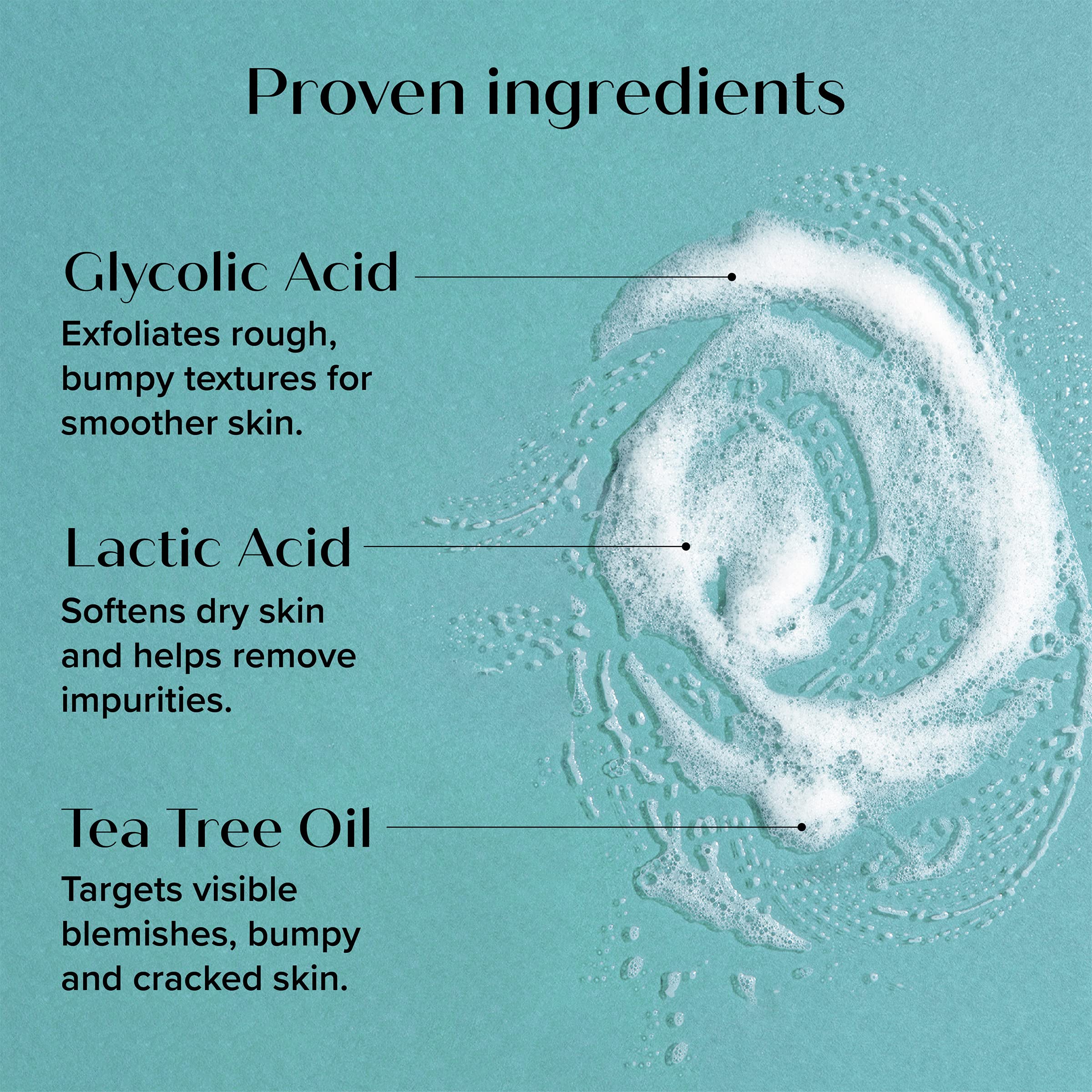 MEDIX 5.5% Glycolic Acid Exfoliating Face & Body Scrub with Argan Oil Moisturizing Cream - 2PC Skincare Set | AHA Lactic Acid Foaming Cleanser for Smooth Skin - Perfect for Daily Exfoliation & Hydration Routine