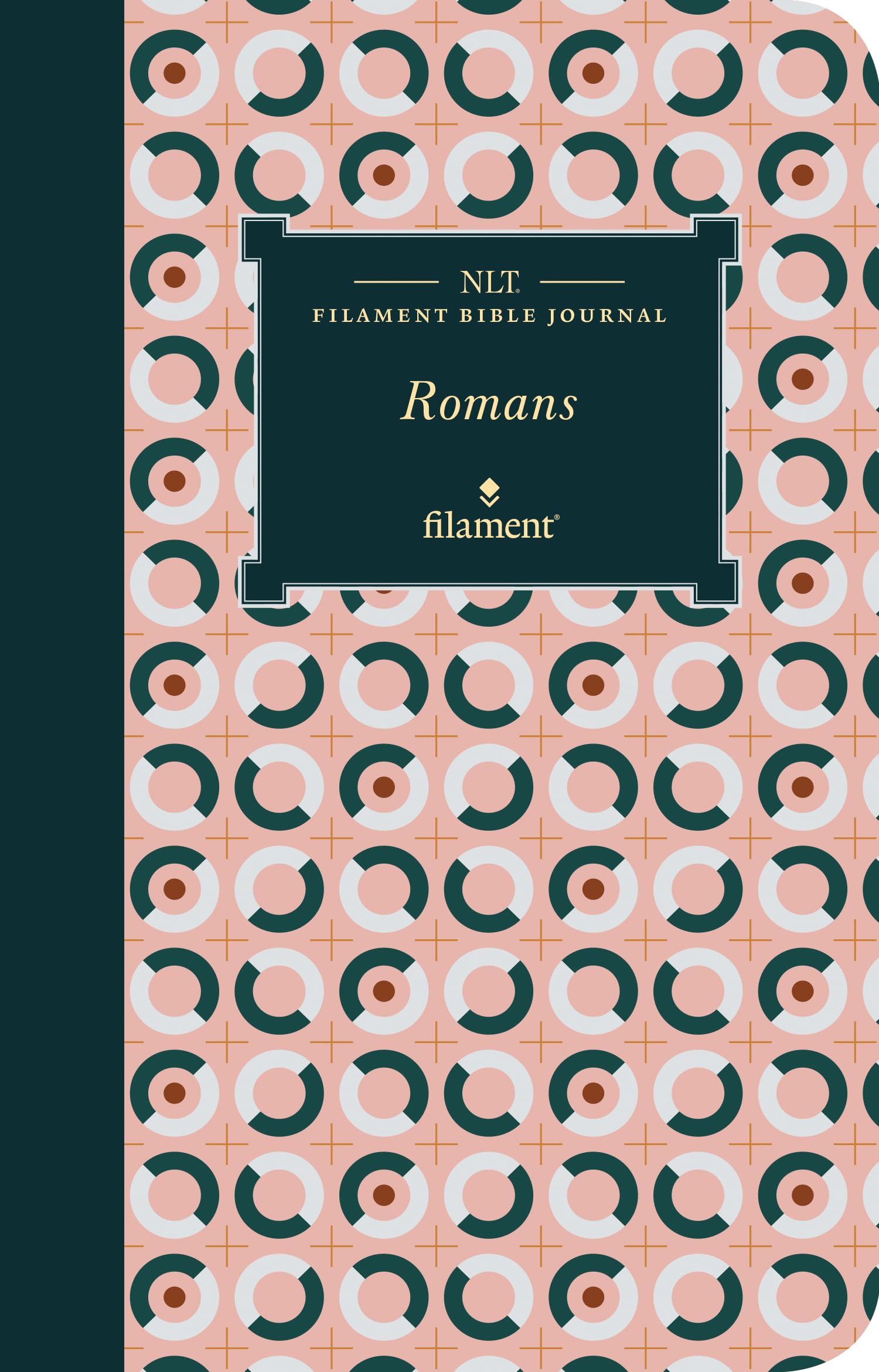 NLT Filament Bible Journal: Romans - Softcover Study Guide for Personal Devotion & Small Group Discussions