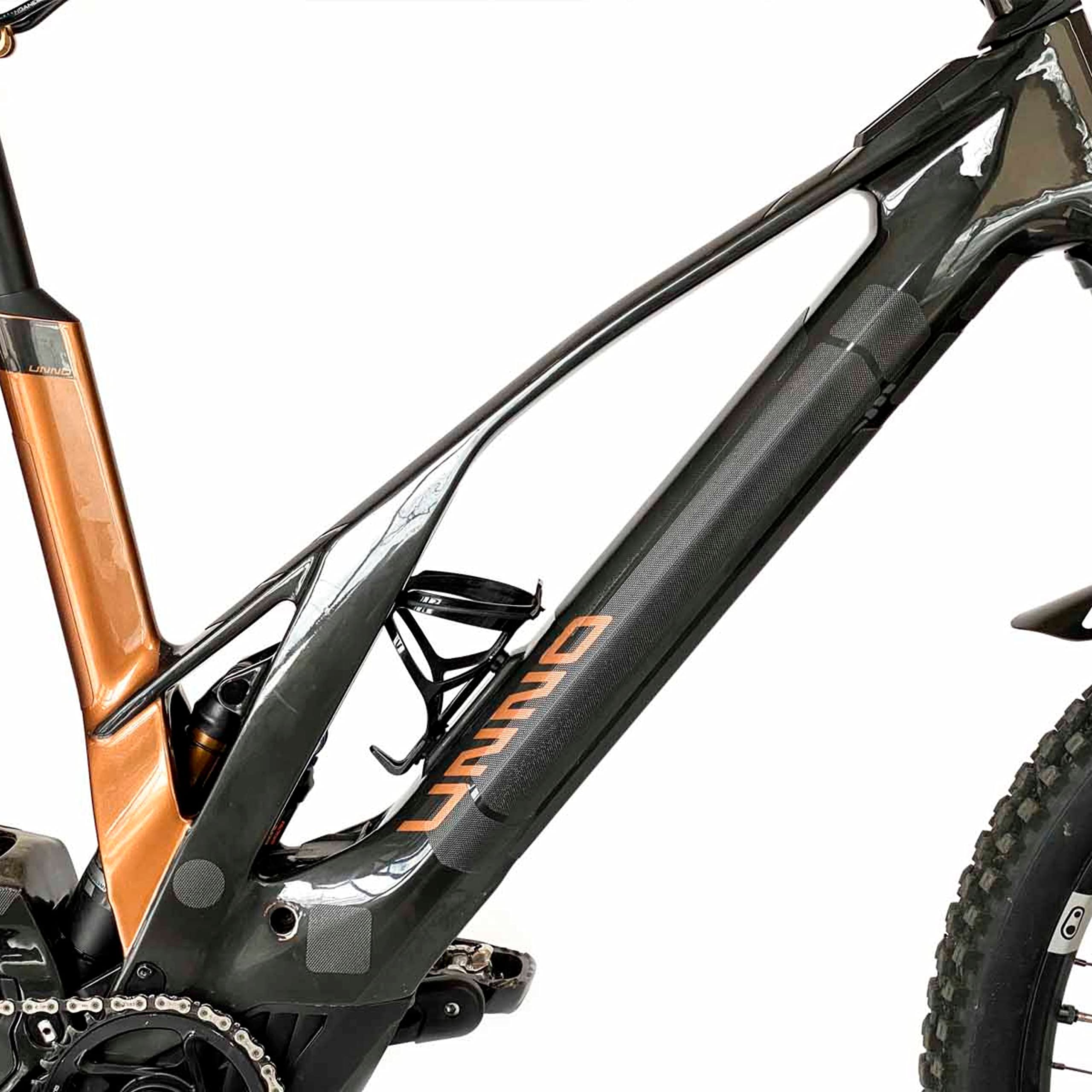 All Mountain Style Bike Frame Protector Tape - Scratch & Impact Resistant Adhesive Guard for Electric Bikes - Perfect for eBike Commuting, Mountain Trails & Urban Riding Protection