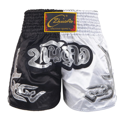 Breathable Fight Shorts for Men & Women - Lightweight Kickboxing & MMA Training Shorts - Perfect for Boxing, Muay Thai & Gym Workouts