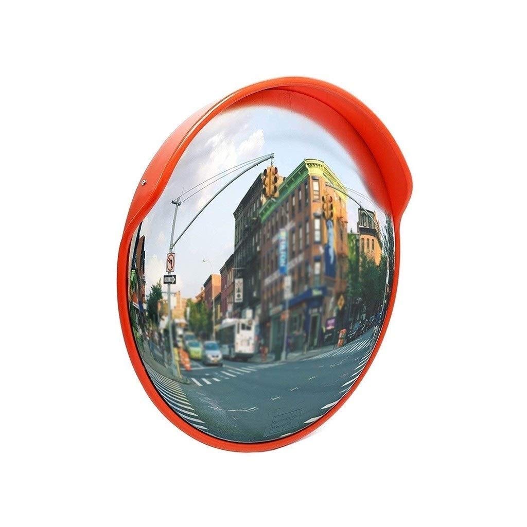 60CM Convex Safety Mirror for Garage & Traffic Safety - Wide Angle Blind Spot Mirror for Driveways, Parking Lots & Warehouses (60CM Size)