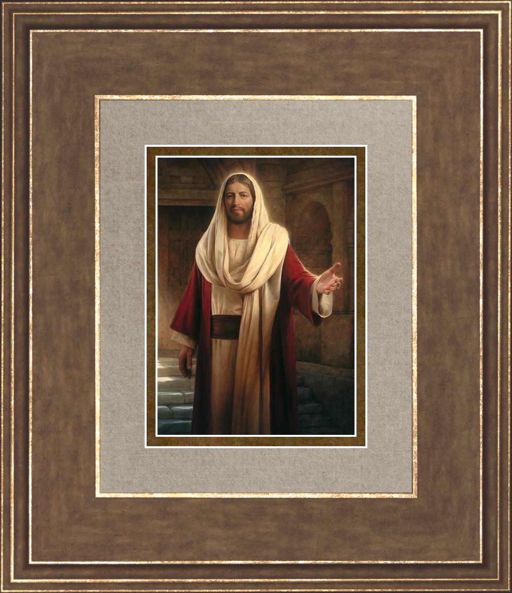 Come Follow Me by Howard Lyon - Inspirational Christian Art Print for Home, Church & Office Decor