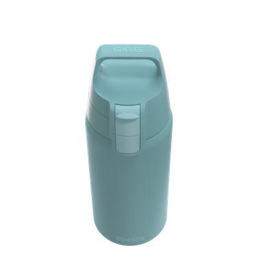 SIGG Shield Therm One 0.5L Insulated Water Bottle - Morning Blue | Leakproof & Temperature Control | Perfect for Hiking, Gym & Outdoor Activities