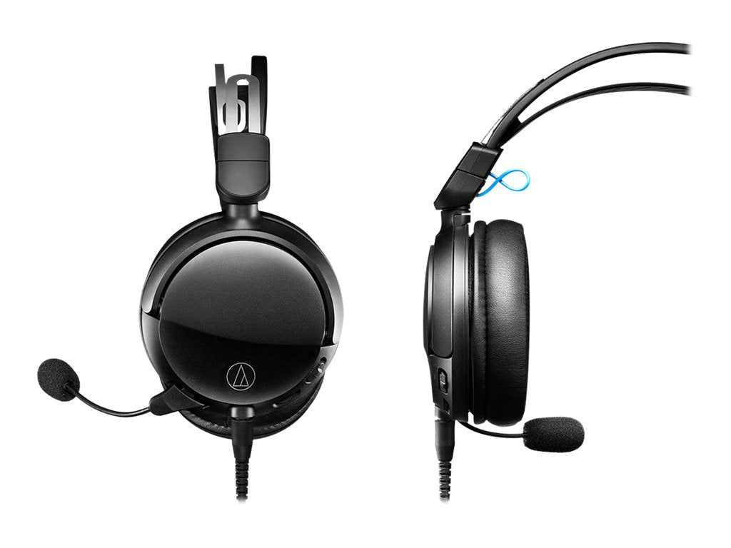 Audio Technica ATH-GL3 Gaming Headset with Detachable Mic - Noise Cancelling Over-Ear Headphones for PC, PS4, Xbox (Perfect for Gaming, Streaming & Online Meetings)