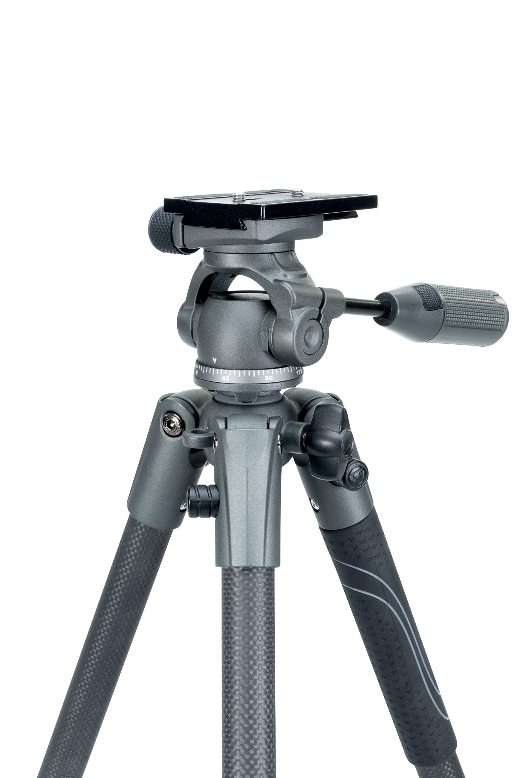 Vanguard VEO 2 PRO 233CO Carbon Fiber Tripod with Panhead - Lightweight Travel Tripod for DSLR Cameras, Perfect for Photography, Videography & Outdoor Adventures