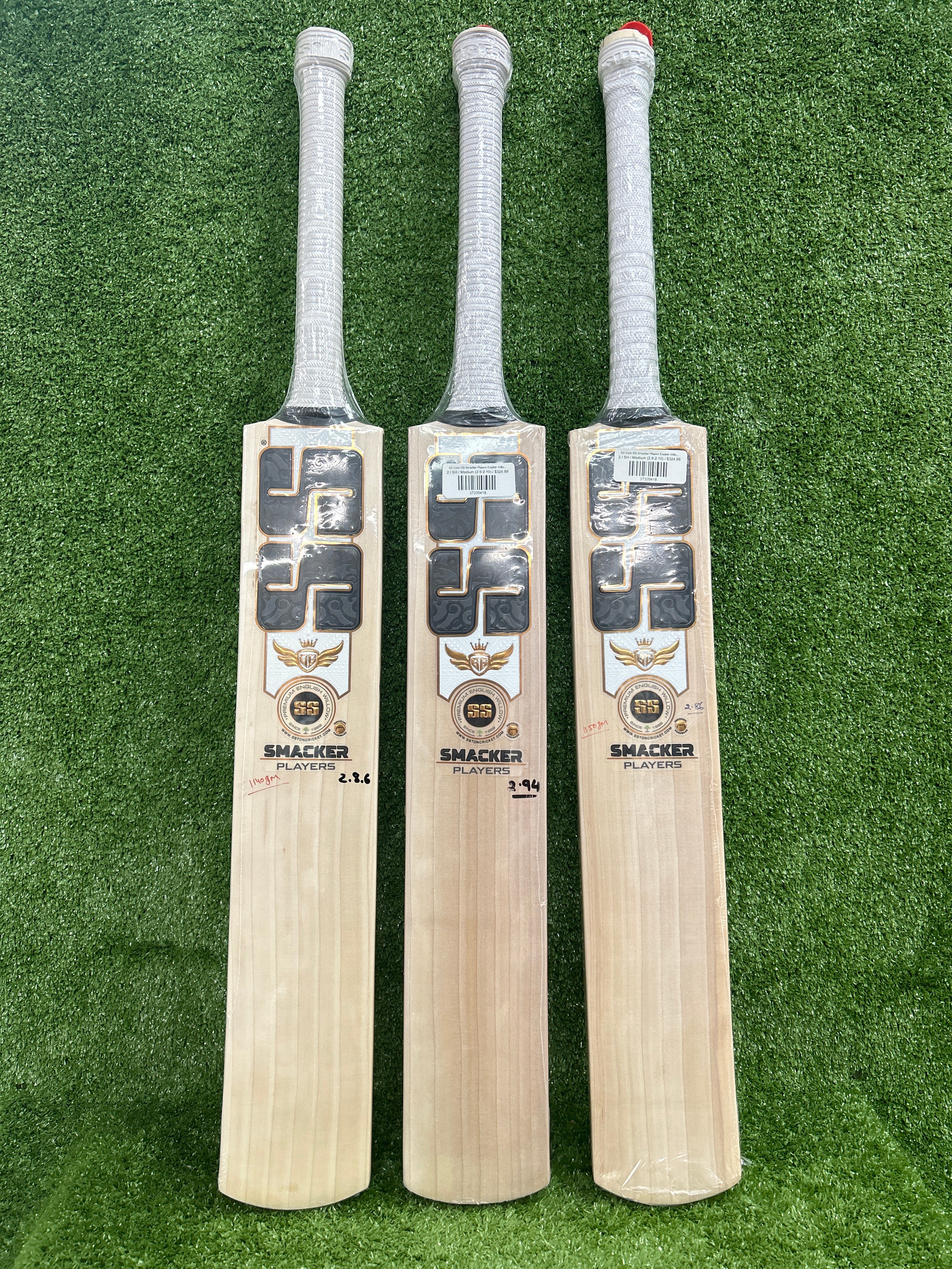 Premium SS Core GG Smacker English Willow Cricket Bat for Professional Players - Perfect for Matches, Training, and Club Play