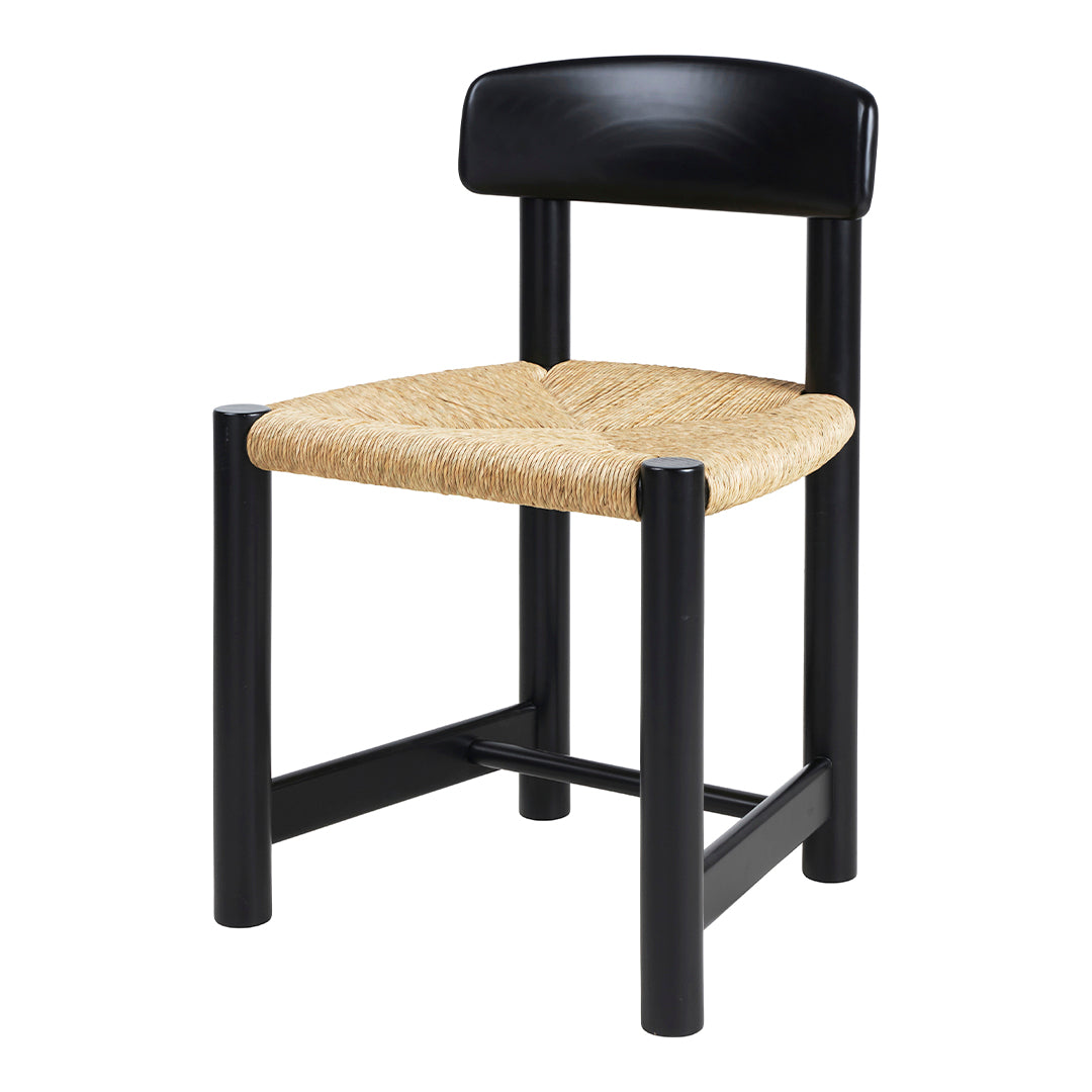 Daumiller Modern Side Chair - Sturdy Wooden Dining Chair with Upholstered Seat - Perfect for Kitchen, Dining Room, and Office Use