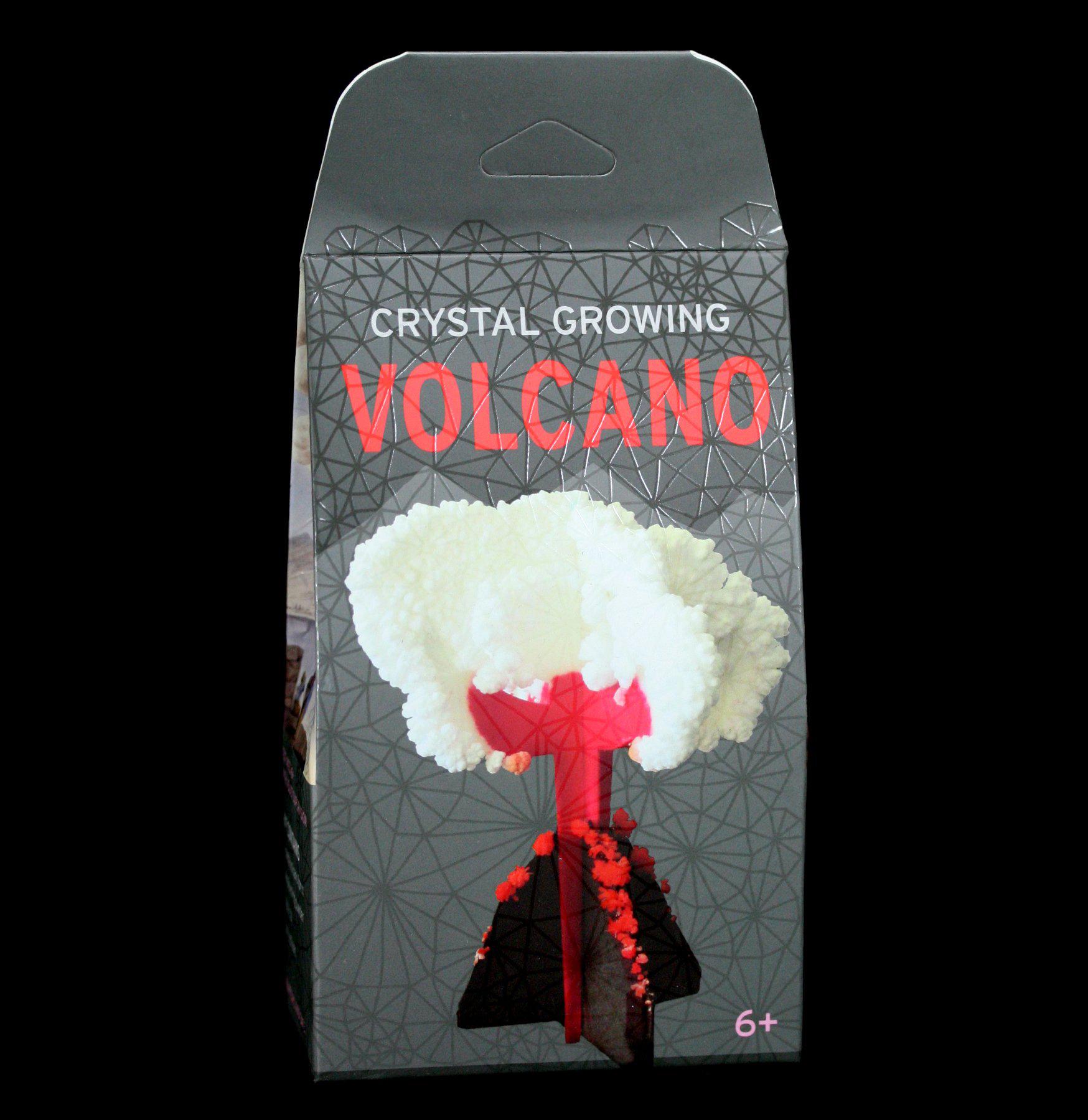 Volcano Crystal Growing Kit for Kids - Science Experiment STEM Educational Toy for Home & Classroom Learning