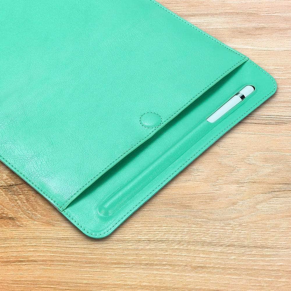 Premium PU Leather Pouch Sleeve Case for iPad Air 4 (2020) 10.9 Inch - Slim Protective Cover with Hand Strap | Perfect for Work, Travel & School