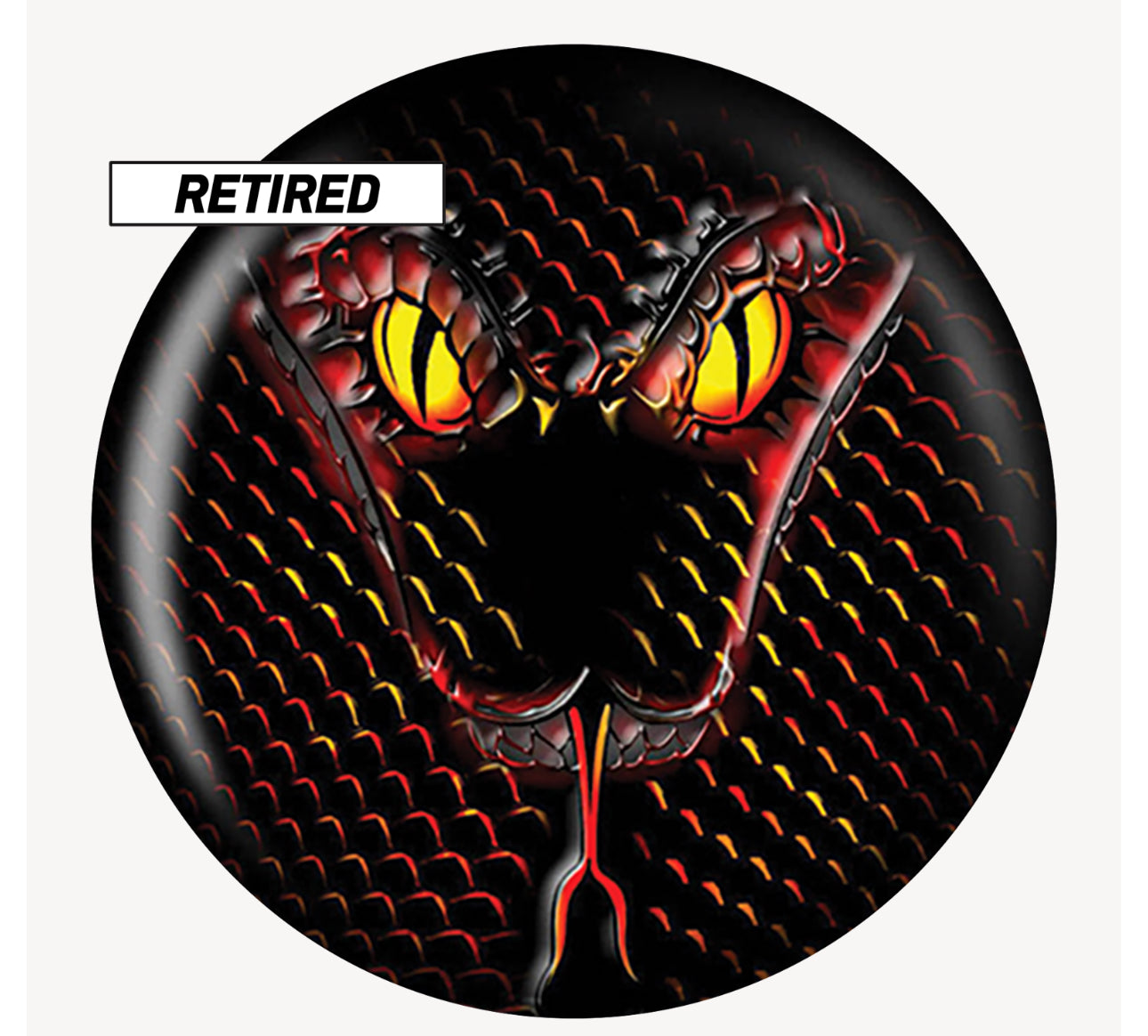 Brunswick Snake Viz Bowling Ball - High Performance Reactive Resin Bowling Ball for Strikes & Spares | Perfect for League Play & Tournament Competition