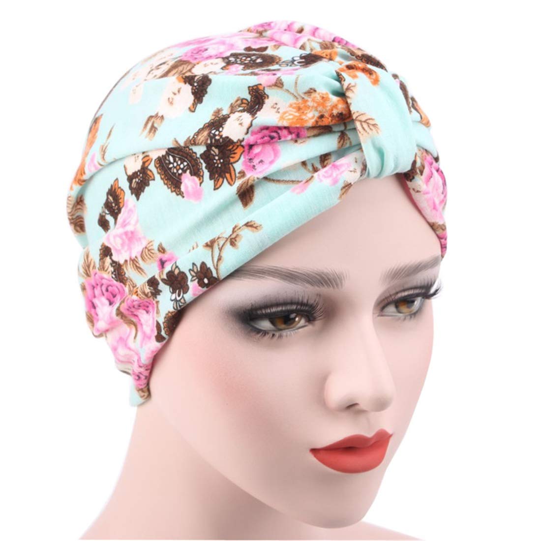 Fashionable Muslim Hijab Turban Cap - Soft Head Wrap Scarf for Women - Chemo Cancer Headwear - Perfect for Daily Wear, Prayer, and Medical Use