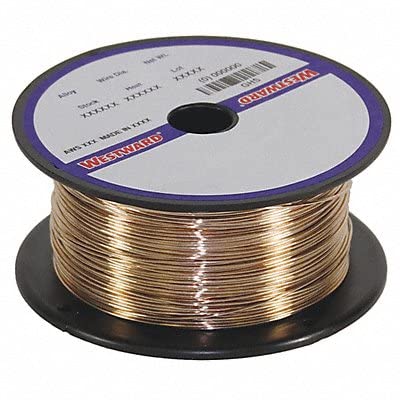 Premium MIG Welding Wire - Silicon Bronze 0.045 Inch (1.1mm) for Metal Fabrication & Repair - Ideal for HVAC, Automotive, and Marine Applications