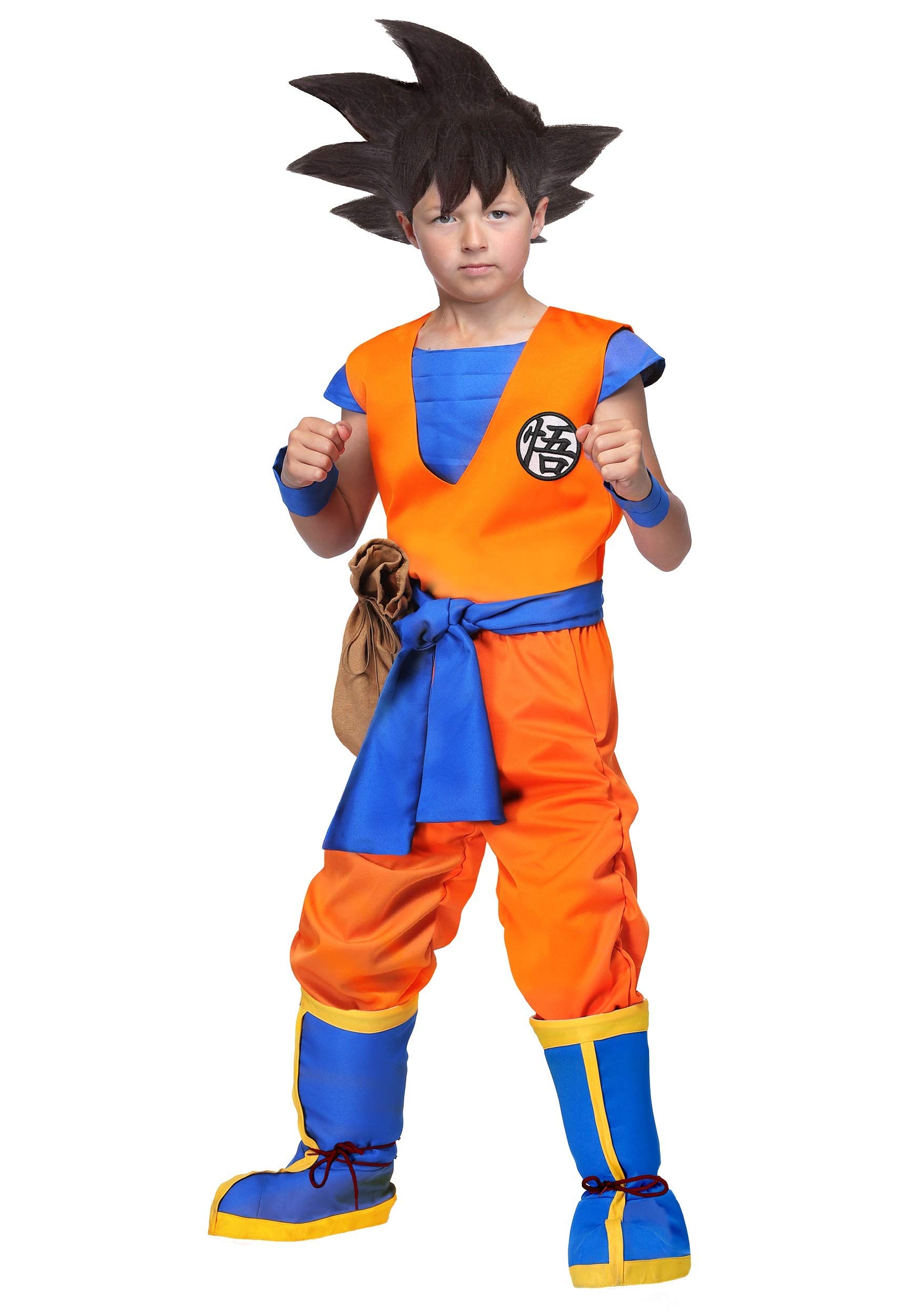 Dragon Ball Z Goku Costume for Boys & Kids - Anime Halloween Cosplay Outfit | Perfect for Halloween Parties, Cosplay Events & Anime Conventions