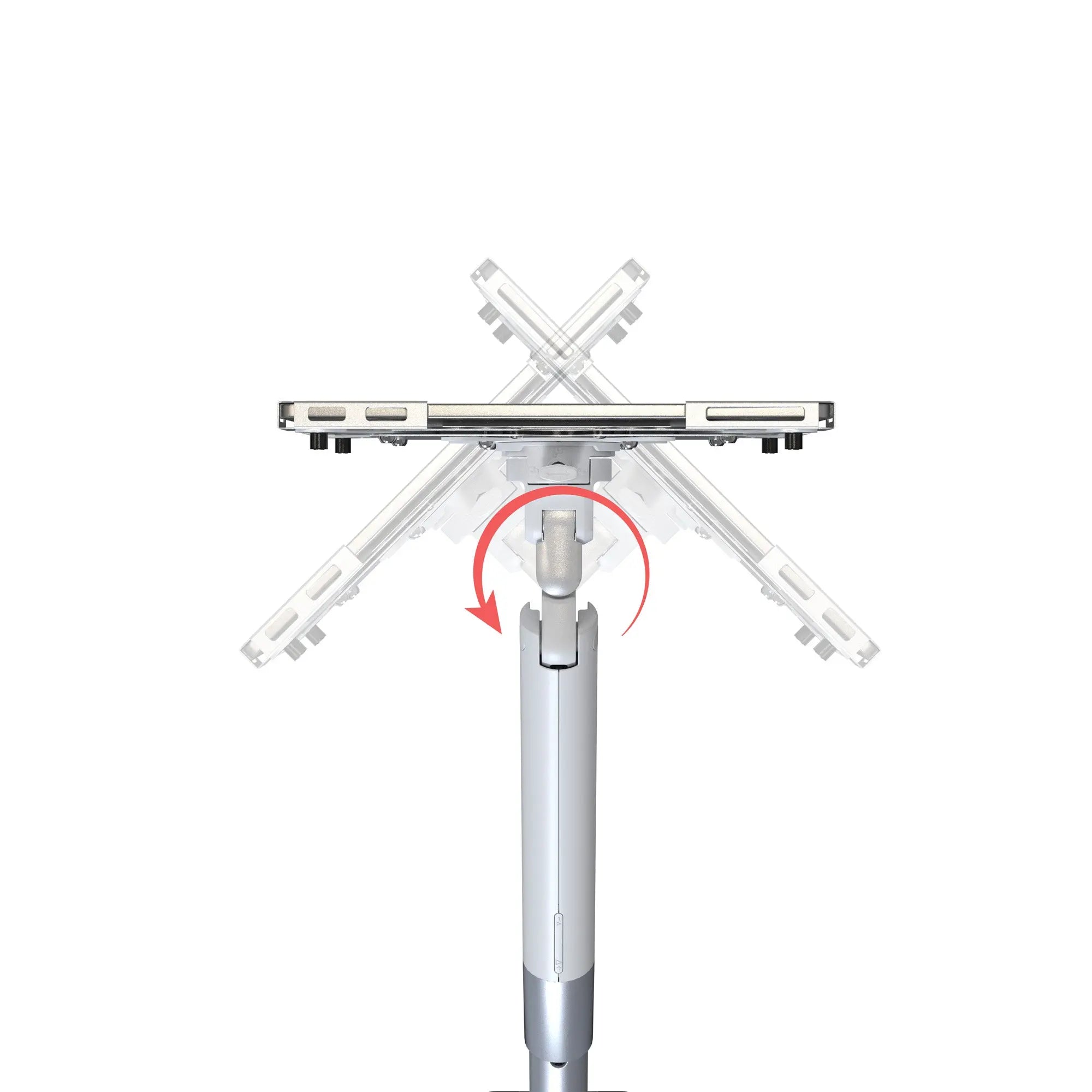 Secure & Slim Spring Arm Mount with USB Ports & Universal Holder for iPad 9.7