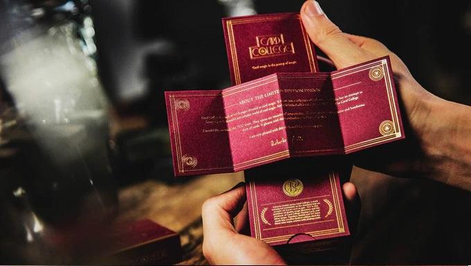 Card College Luxury Acrylic Box Set - Premium Playing Card Storage & Display Case for Collectors, Magicians & Card Enthusiasts - Perfect for Home, Office or Magic Shows