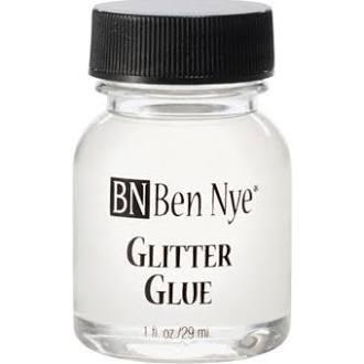 Ben Nye Glitter Glue - 1 oz Professional Makeup Adhesive for Face & Body - Perfect for Halloween, Cosplay, Theater & Special Effects Makeup