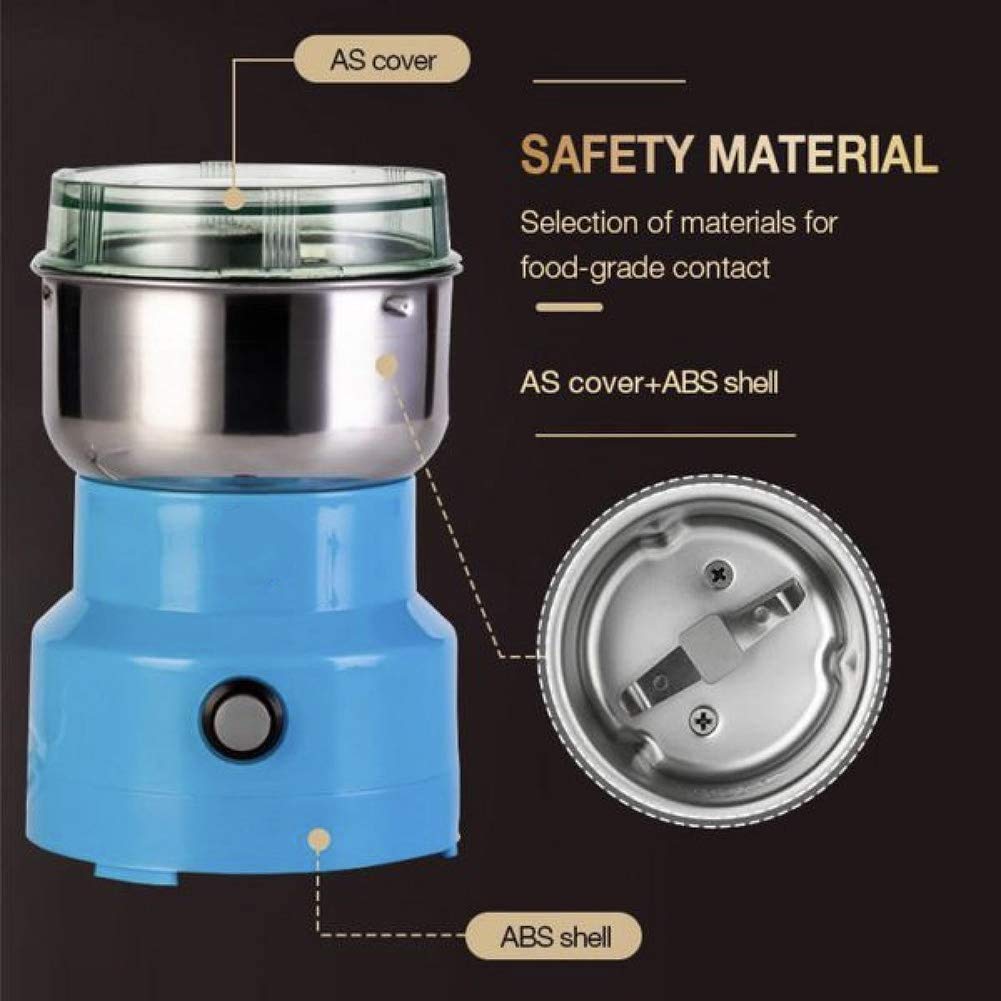 150W Multifunctional Electric Grain Grinder - Stainless Steel Ultra-Fine Powder Machine for Spices, Herbs, Chinese Medicine & Food - Perfect for Home Kitchens & Commercial Use