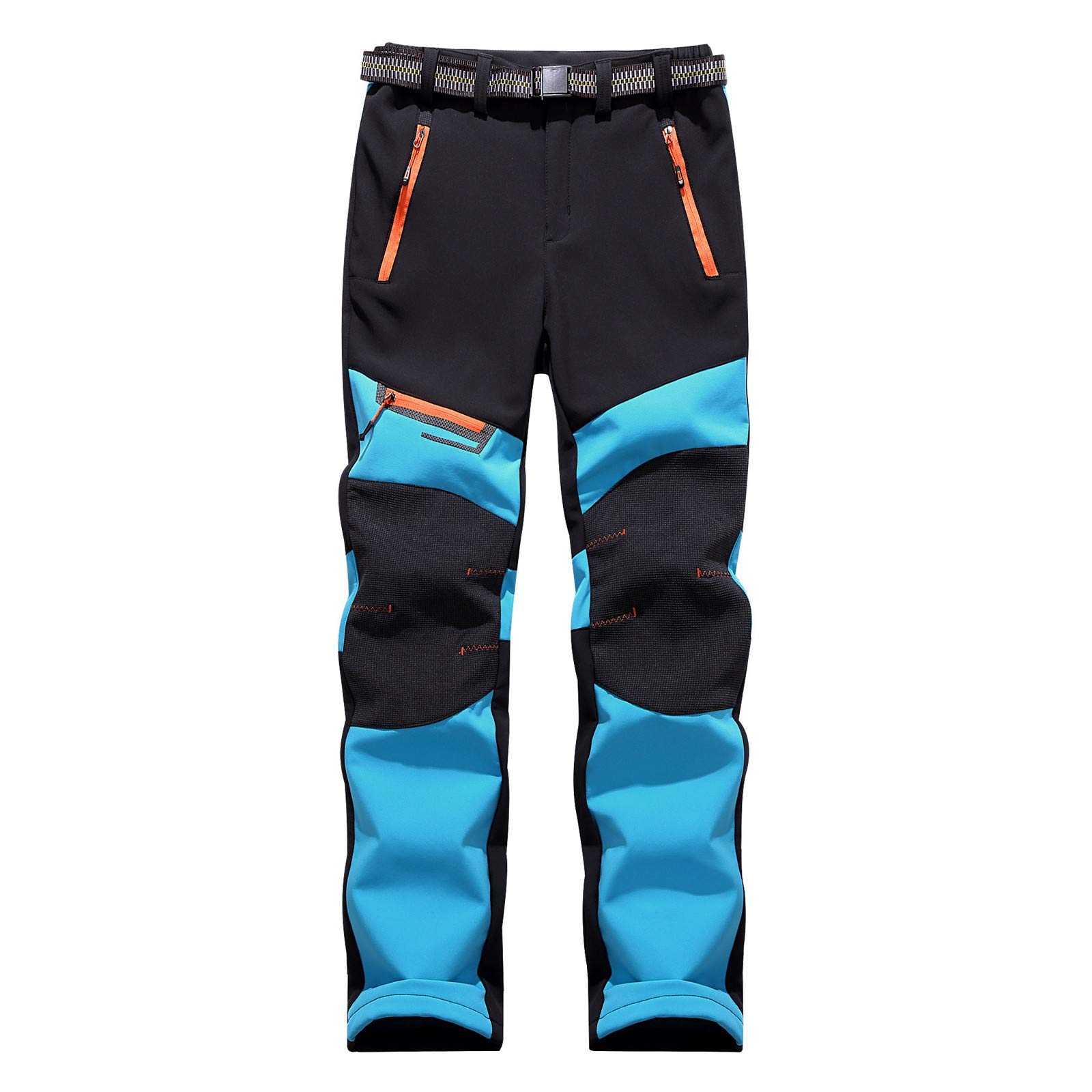 Women's Waterproof Windproof Ski Snow Pants - Fleece Lined Insulated Winter Hiking Softshell Pants for Skiing, Snowboarding & Outdoor Adventures