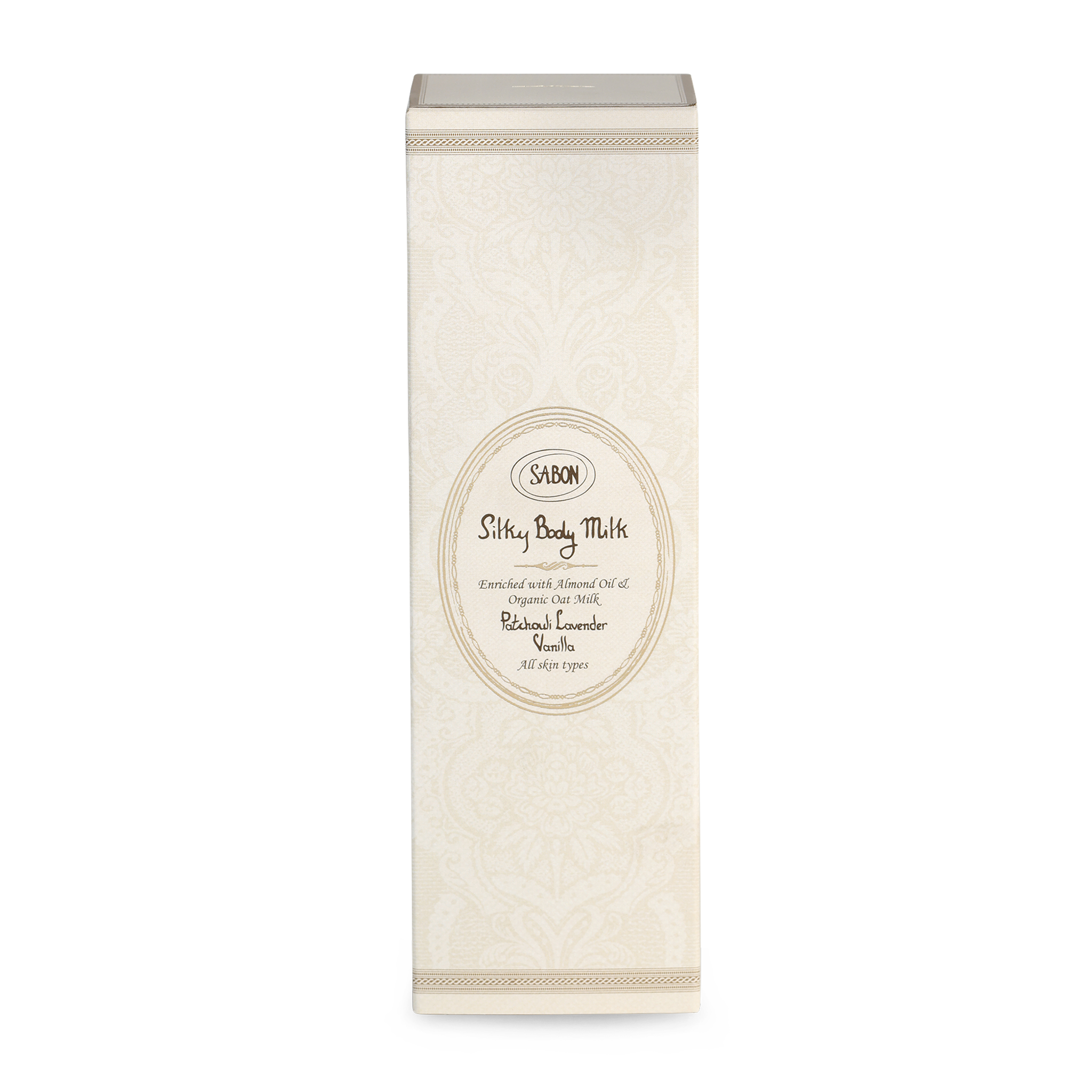 Silky Body Milk with Patchouli, Lavender & Vanilla - 200mL Moisturizing Lotion for Dry Skin - Perfect for Daily Hydration & Relaxing Spa Nights