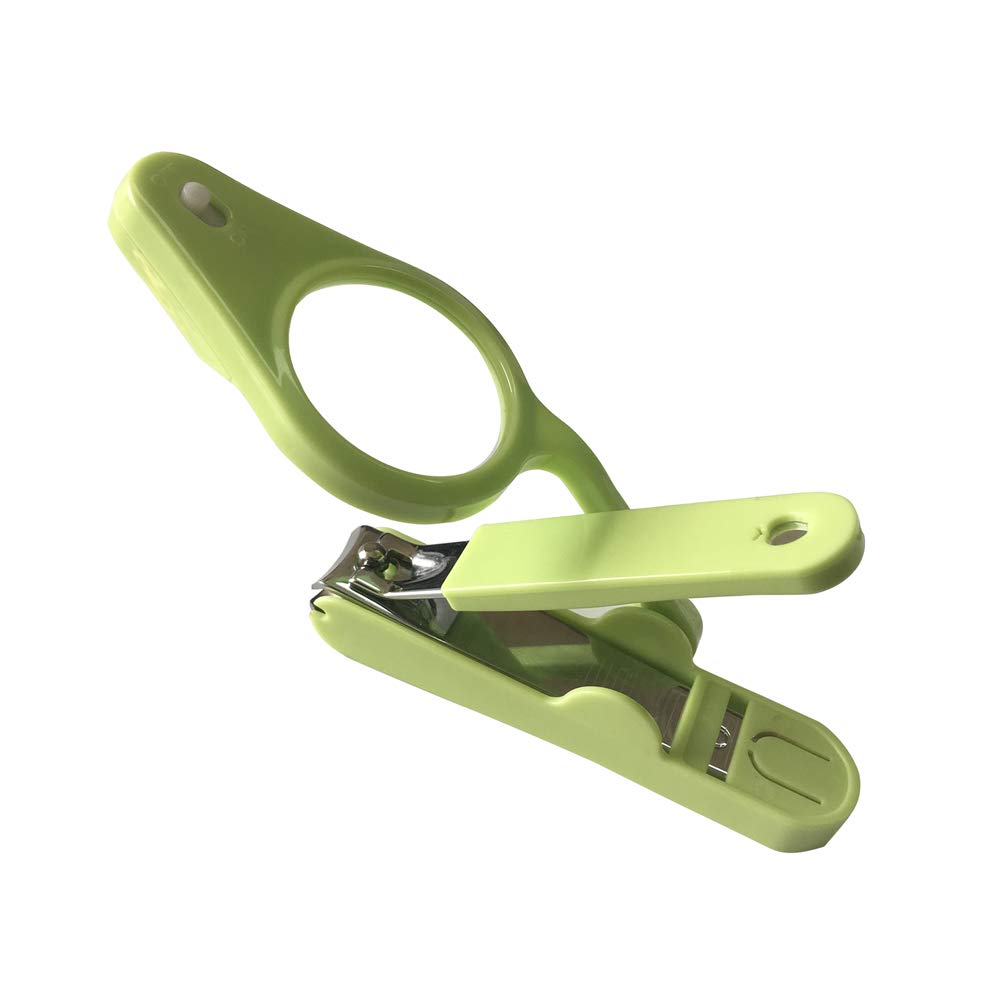 XDJ LED Nail Clippers with Magnifying Glass - Splash Proof Toenail Cutter for Adults, Baby & Elderly - Lighted Manicure Tool with Trimmer - Perfect Gift for Parents - Ideal for Home Care, Travel & Salon Use