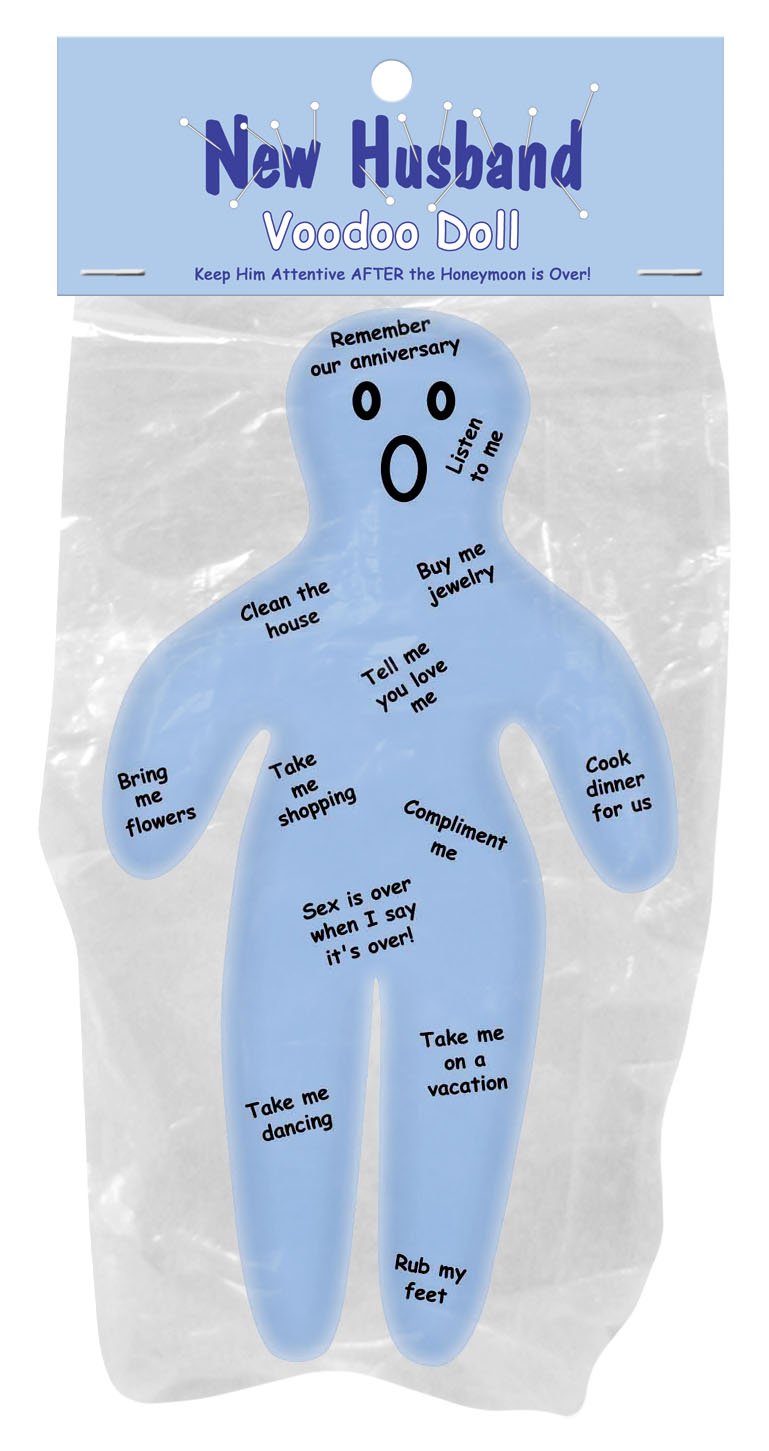 Kheper Games New Husband Voodoo Doll - Unique Voodoo Doll for Love Spells, Relationship Rituals, and Couples Bonding Activities