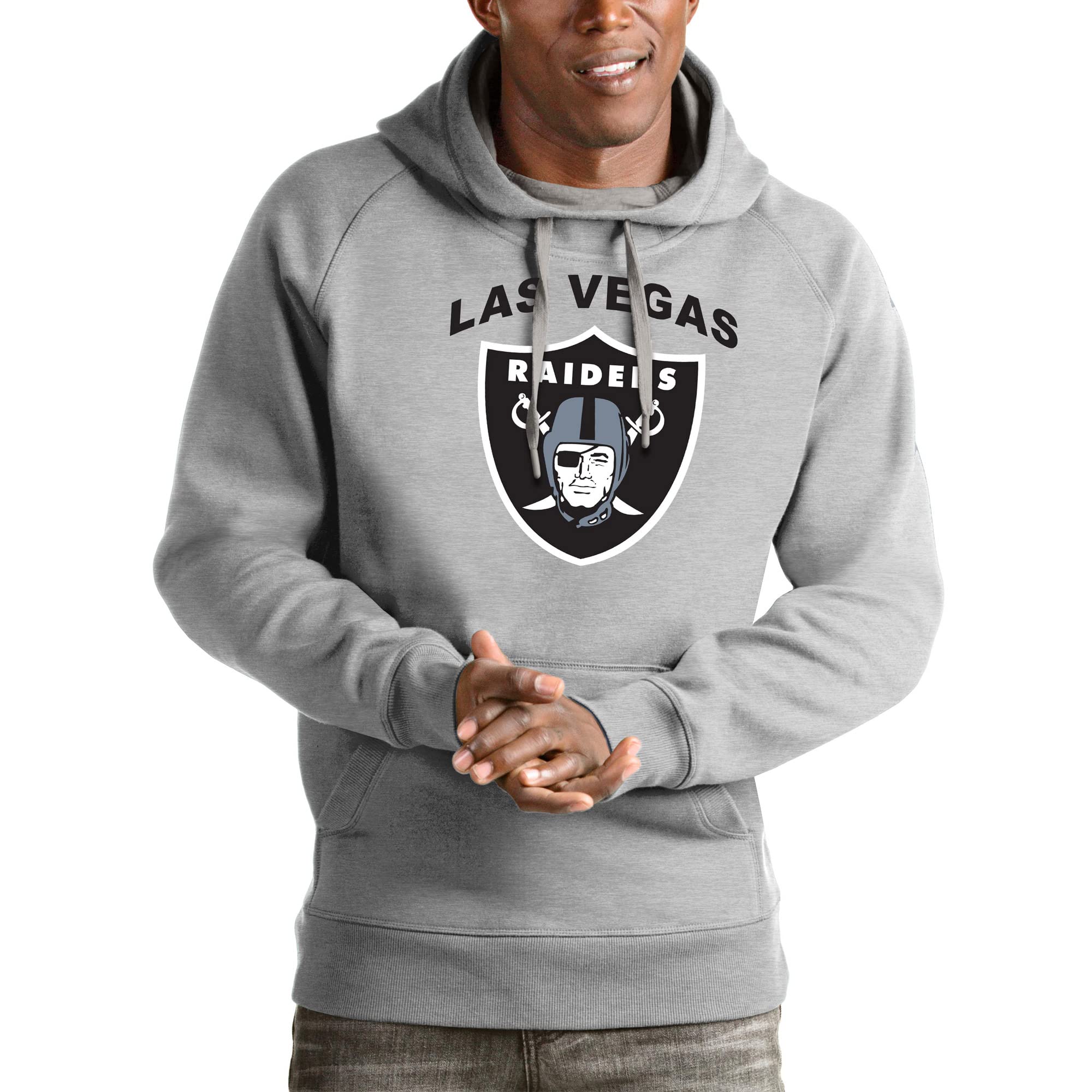 Antigua Men's Black Washington Football Team Victory Pullover Hoodie - Comfortable NFL Fan Apparel for Game Day, Tailgating & Casual Wear